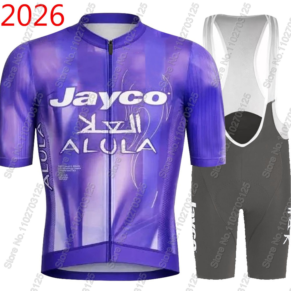 Cycling Gear Jersey - ชุดปั่นจักรยาน Jayco Alula 2026 ทีมเซ็ต ฤดูร้อน