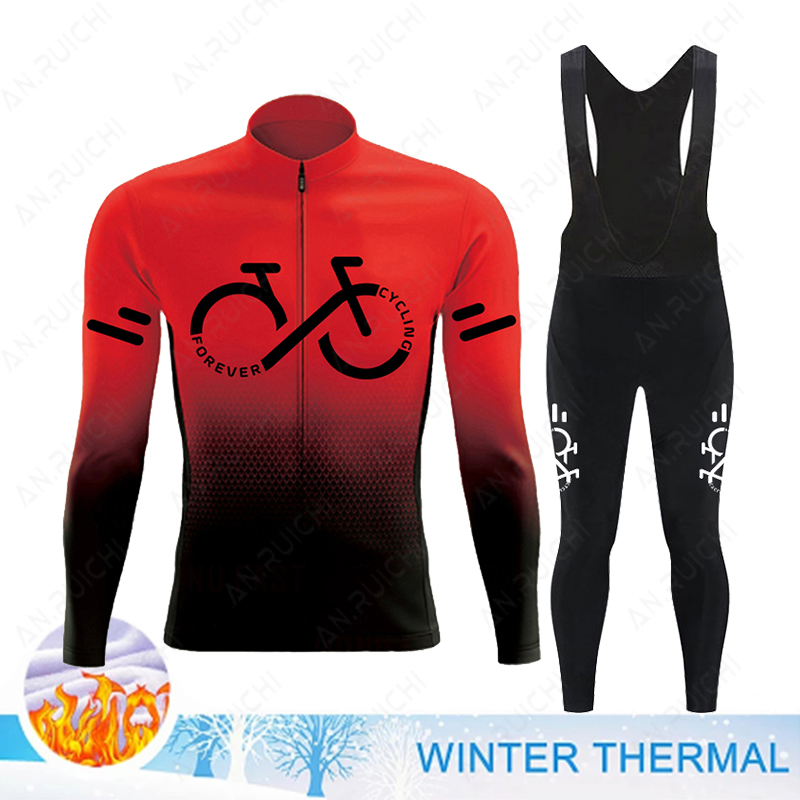 2023ฤดูหนาวความร้อนขนแกะชุดขี่ - Cycling Gear Jersey บทวิจารณ์และราคา