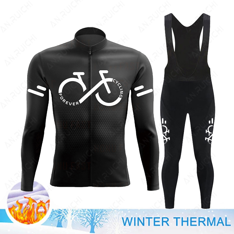 2023ฤดูหนาวความร้อนขนแกะชุดขี่ - Cycling Gear Jersey บทวิจารณ์และราคา