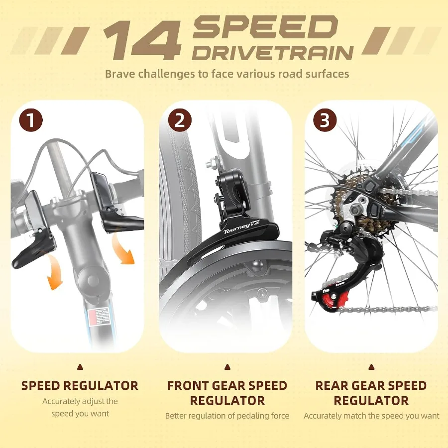 จักรยานเสือหมอบ 700C 21/14 สปี - Carbon Bike Frame บทวิจารณ์และราคา